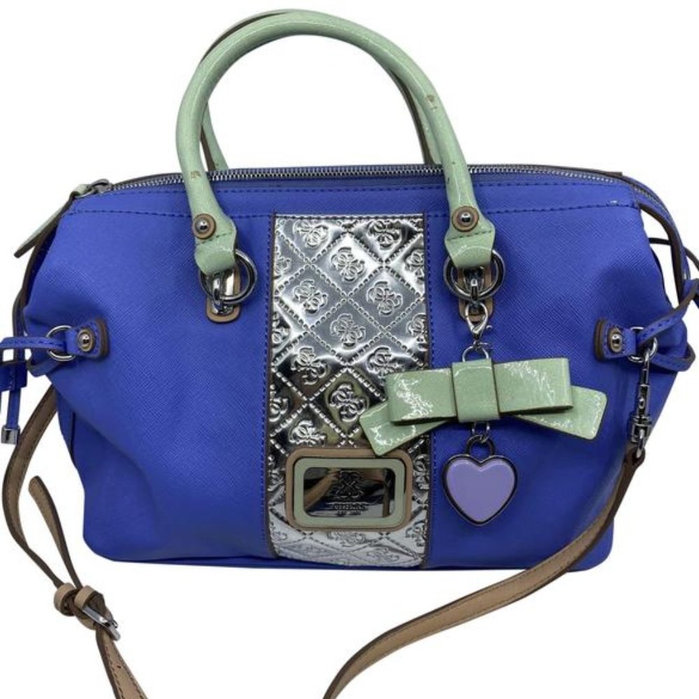 Guess Blue Tote Bag